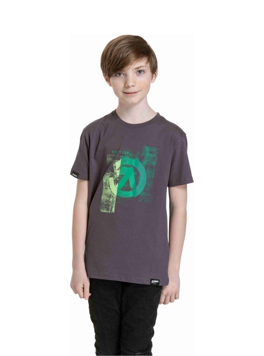 Dětské tričko meatfly artee šedá 134