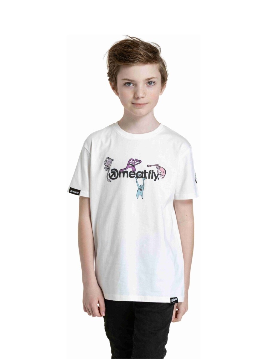 Dětské tričko meatfly animals bílá 146