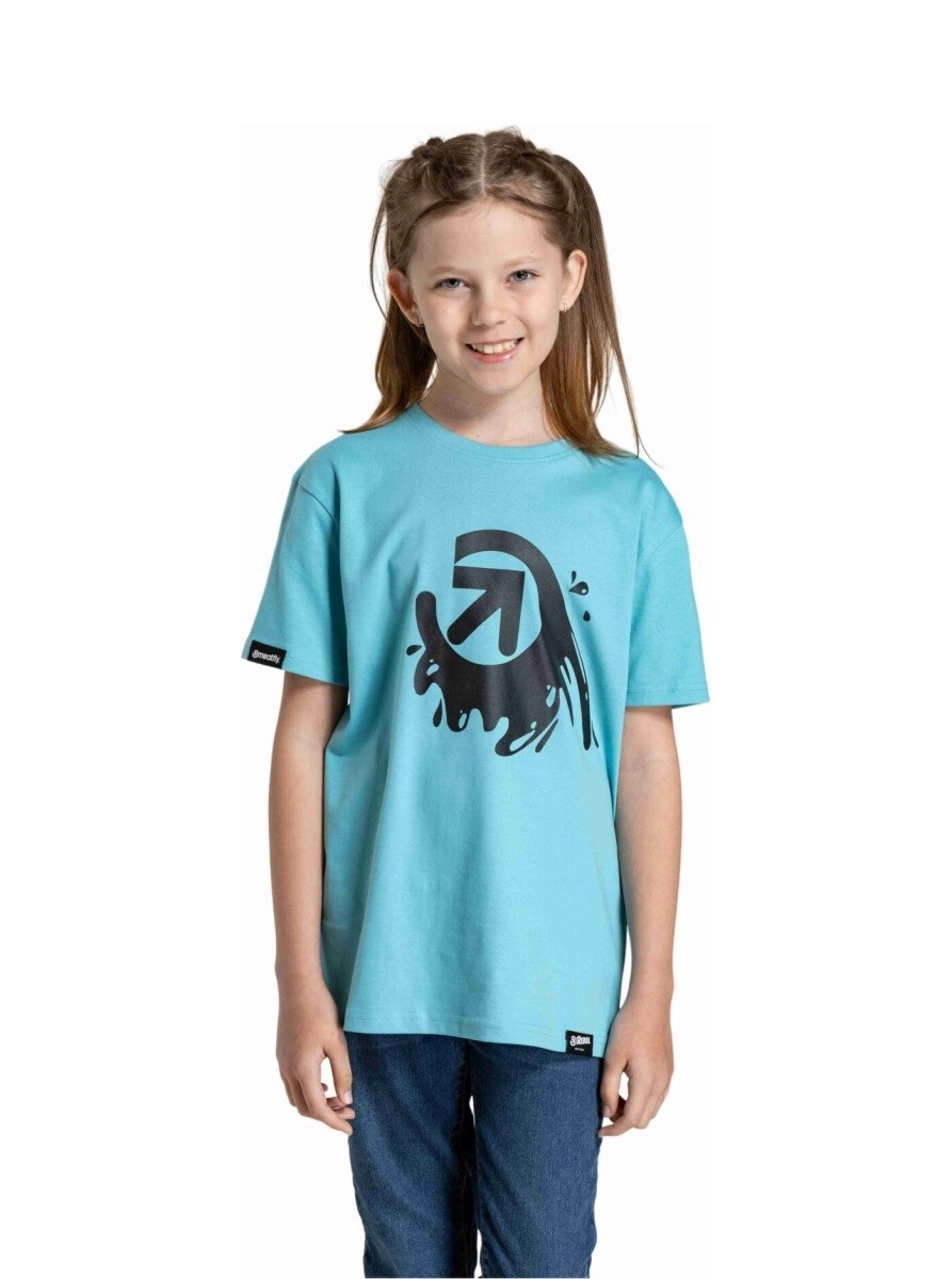 Dětské tričko meatfly splash mátová 134