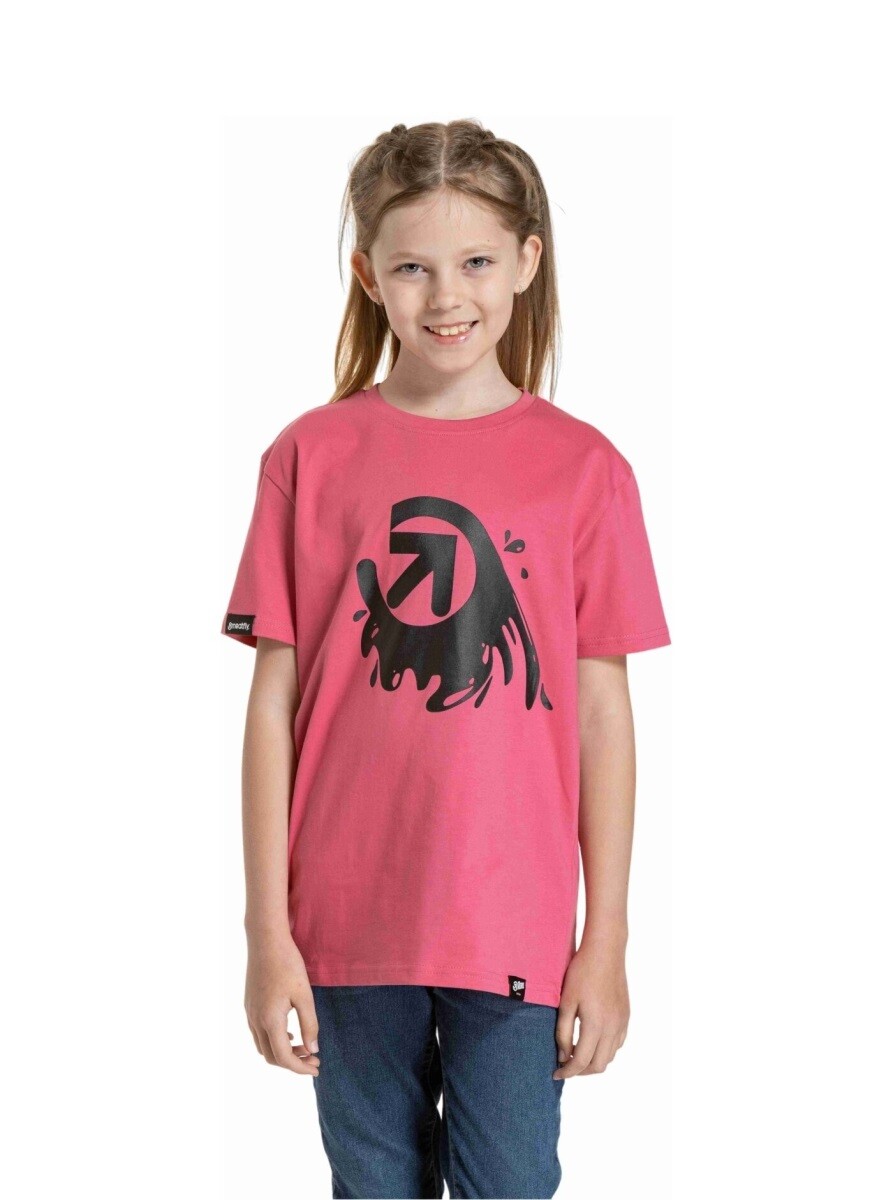 Dětské tričko meatfly splash růžová 134