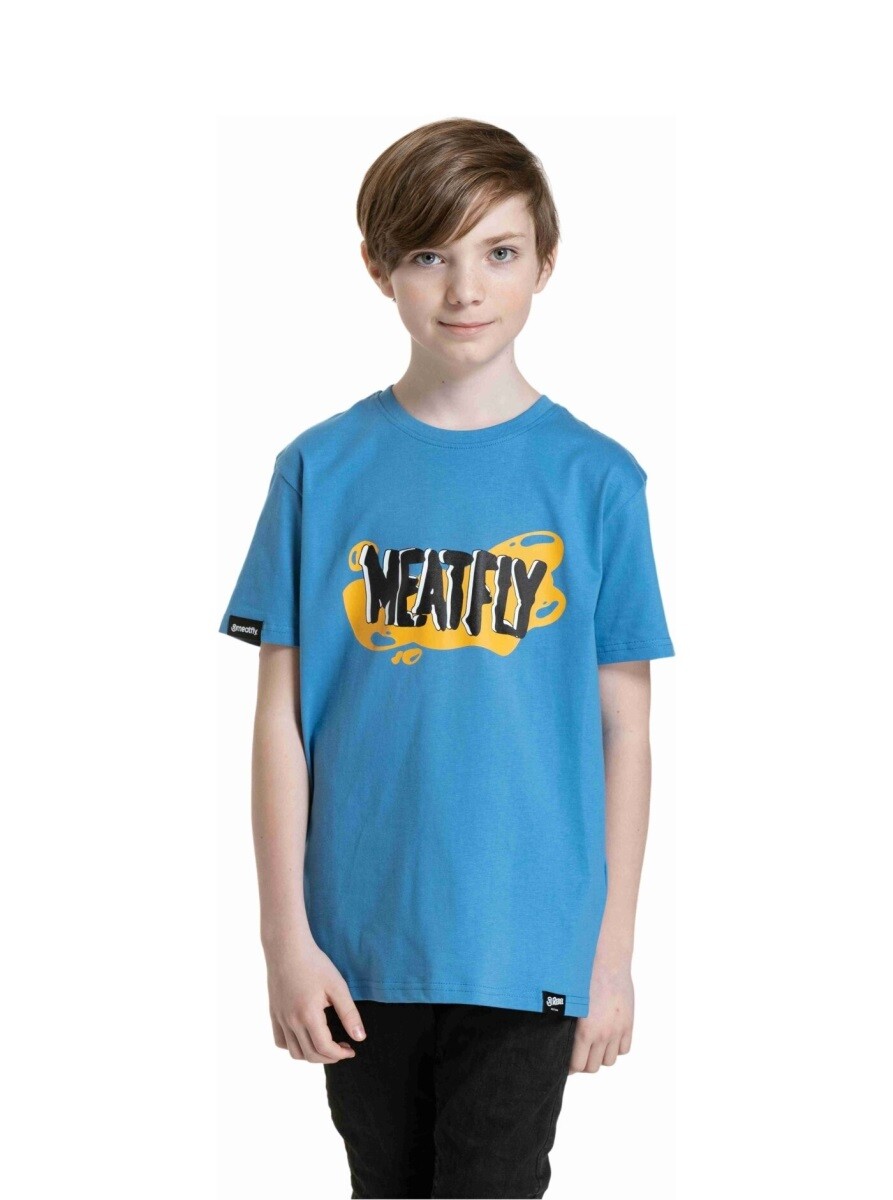 Dětské tričko meatfly fleck modrá 134