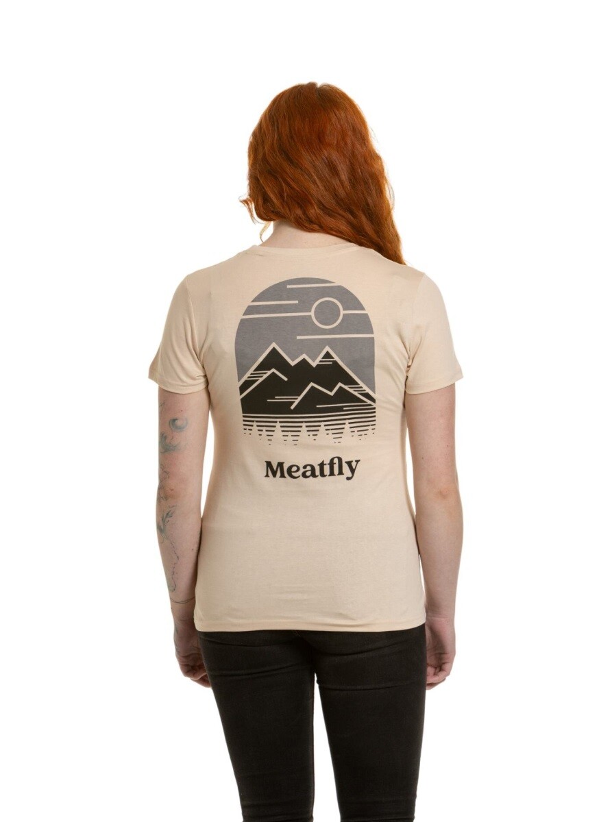 Dámské tričko meatfly cordie béžová xs