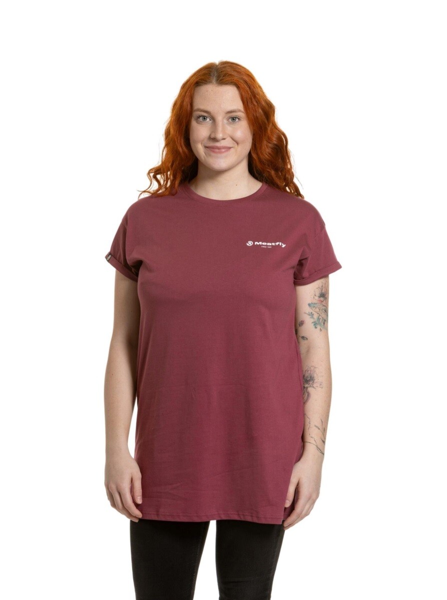 Dámské šaty meatfly senna vínová xs