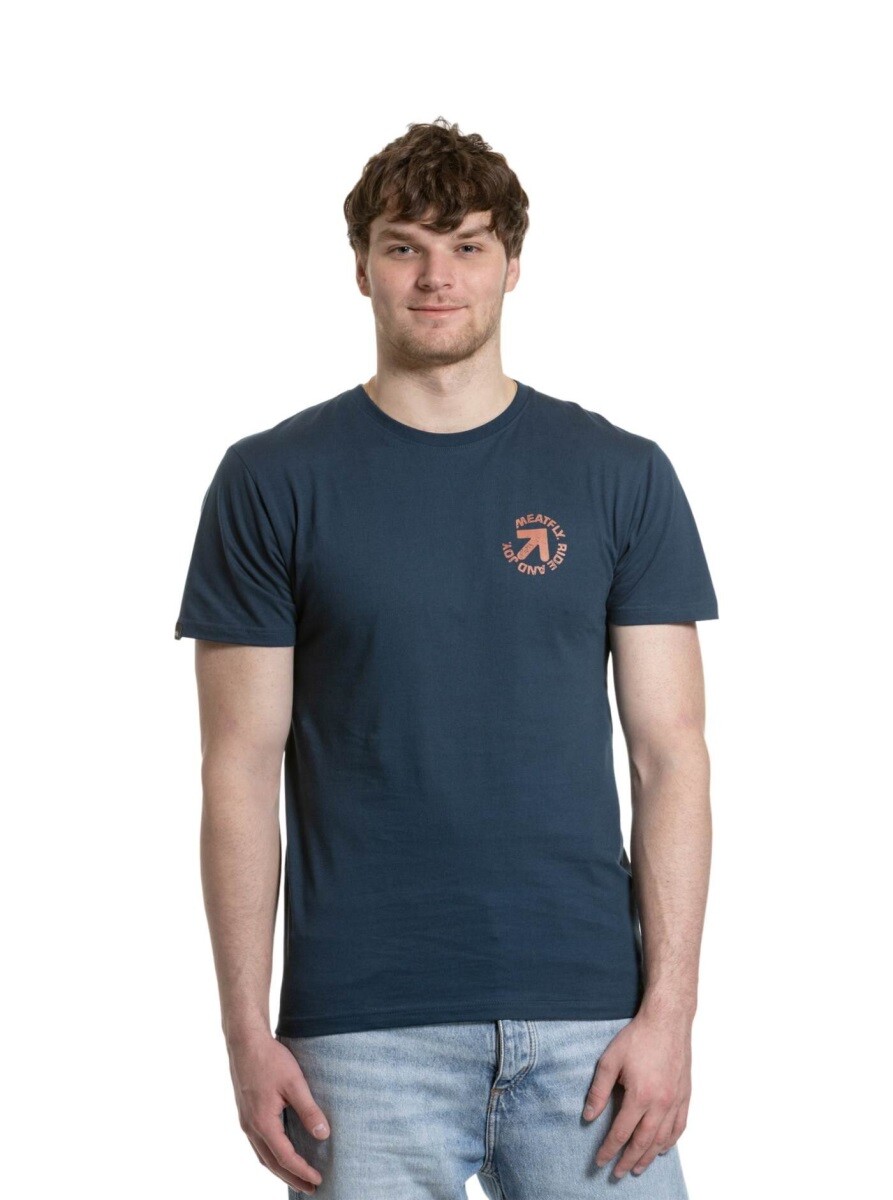 Pánské tričko meatfly arrow modrá xs