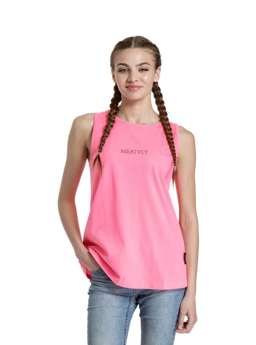 Dámské tílko meatfly hailey růžová xs
