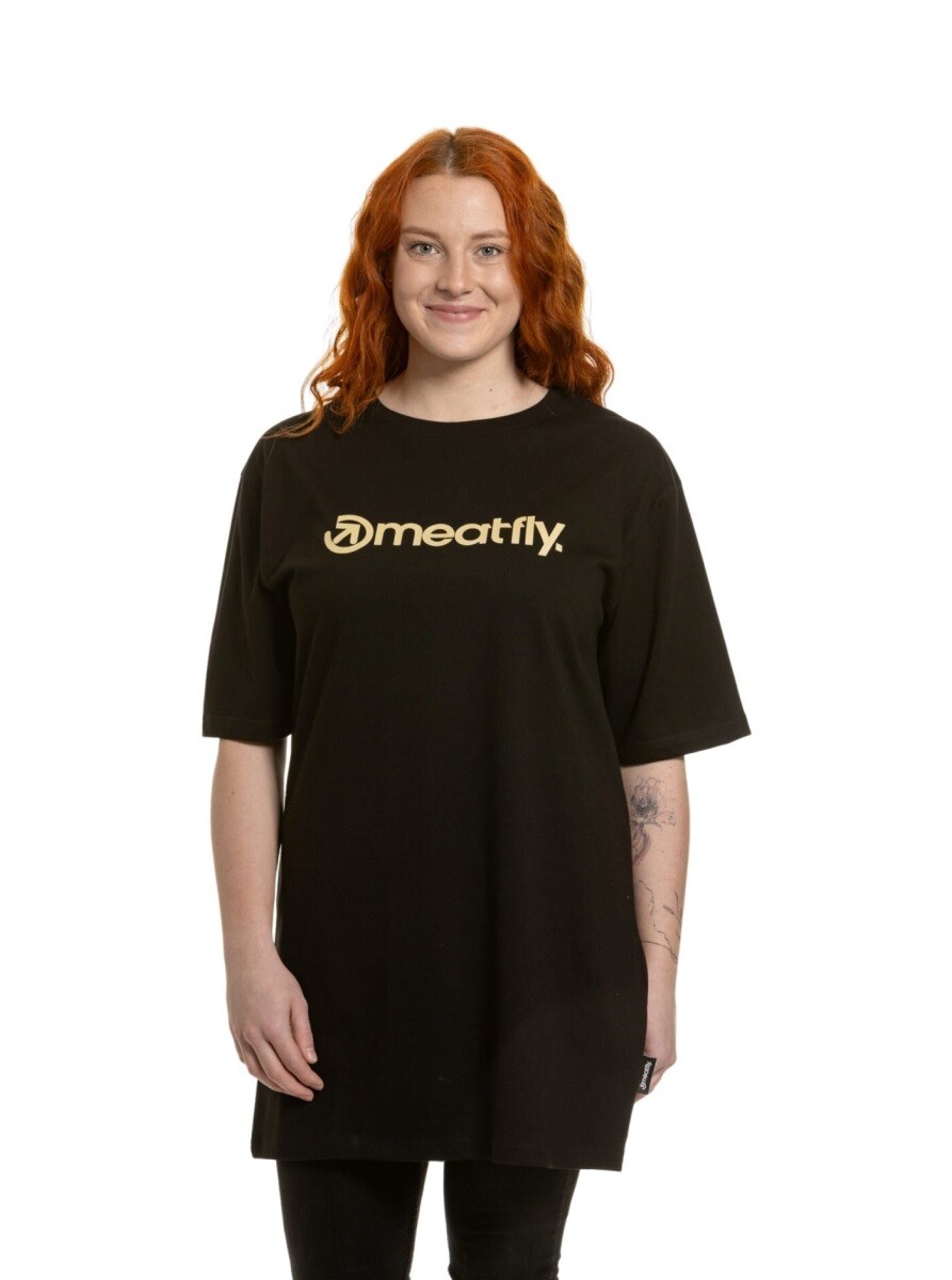 Dámské tričko meatfly rory černá xs