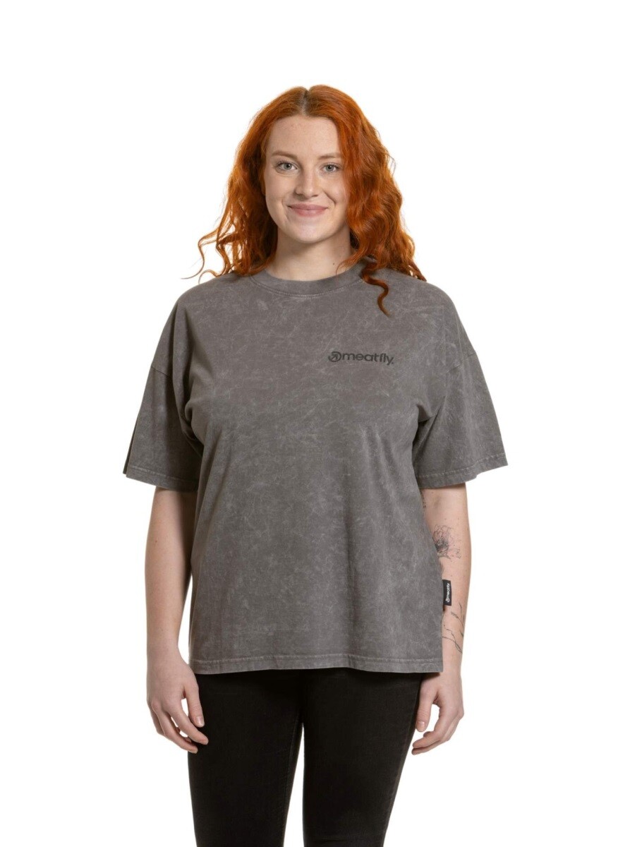 Dámské tričko meatfly vexey šedá xs