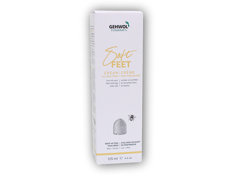Gehwol Soft feet creme alle hauttypen mléko s medem 125ml