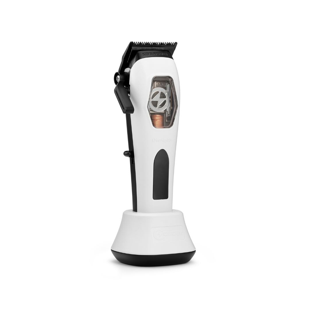 Caliber Disruptor Clipper - profesionální vectorový akumulátorový střihací strojek + minerální olej M22, 50ml