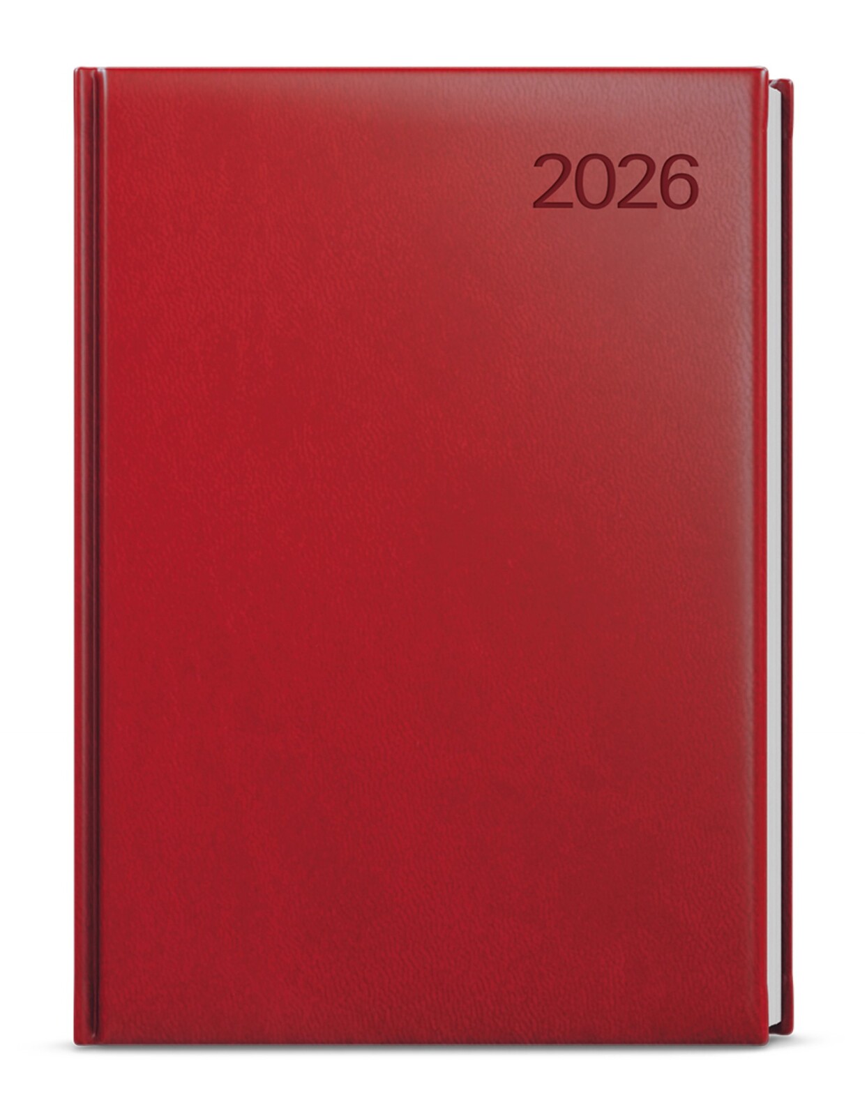Týdenní diář 2025 Vivella - A4, bordó