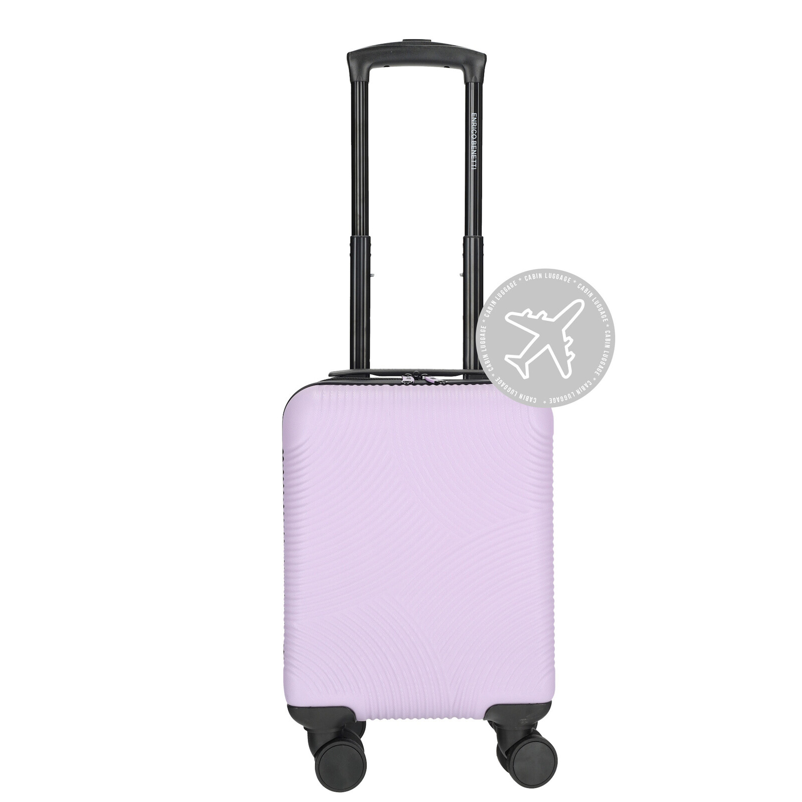 Kabinový kufr podsedadlový ABS 25L Enrico Benetti - lilac