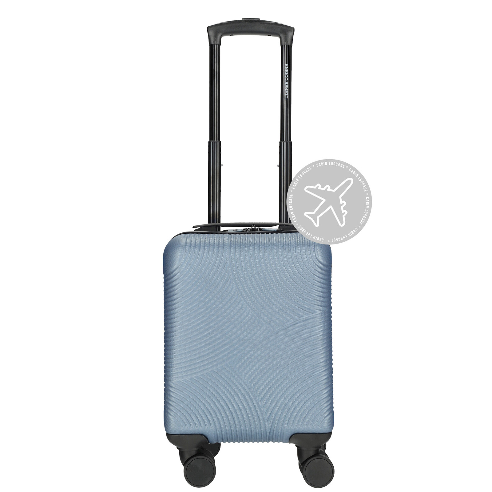 Kabinový kufr podsedadlový ABS 25L Enrico Benetti - džínově modrá