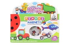 LAMPS Pěnové magnety Dopravní prostředky