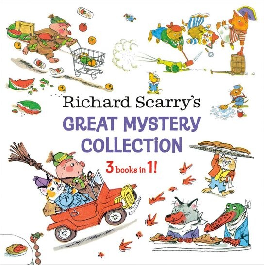 Richard Scarry's Great Mystery Collection (3-books-in-1!)
