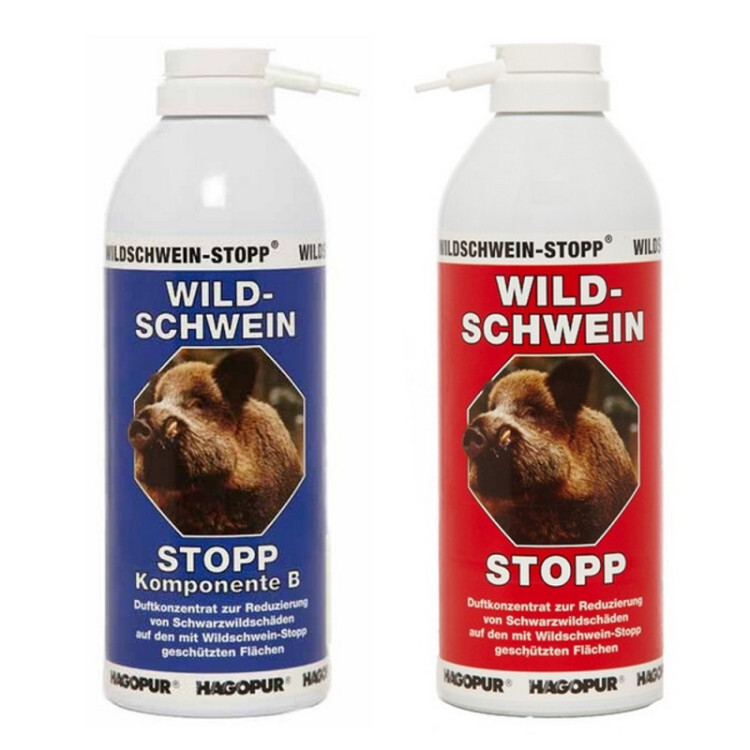 Agrofortel STOP divočákům - Wildschwein-STOPP - Hagopur, pachový ohradník, 400 ml