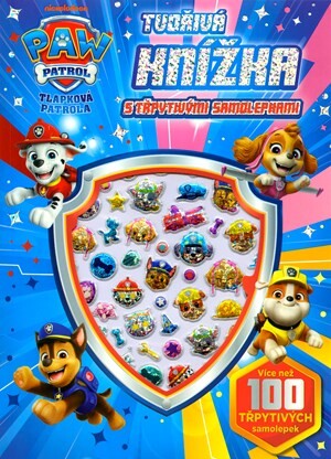 Tlapková patrola  - Tvořivá knížka s třpytivými samolepkami - Kolektiv, Lucie Jiránková