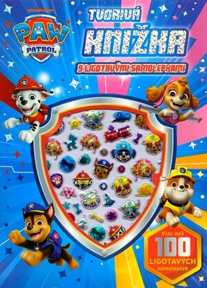 Labková patrola  - Tvorivá knižka s ligotavými samolepkami - Kolektiv, Veronika Baluchová