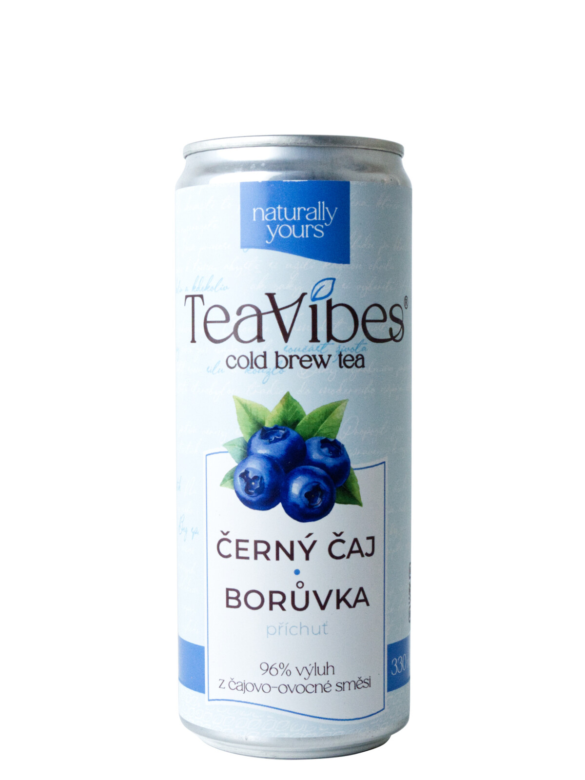 TeaVibes Borůvka s černým čajem 330ml