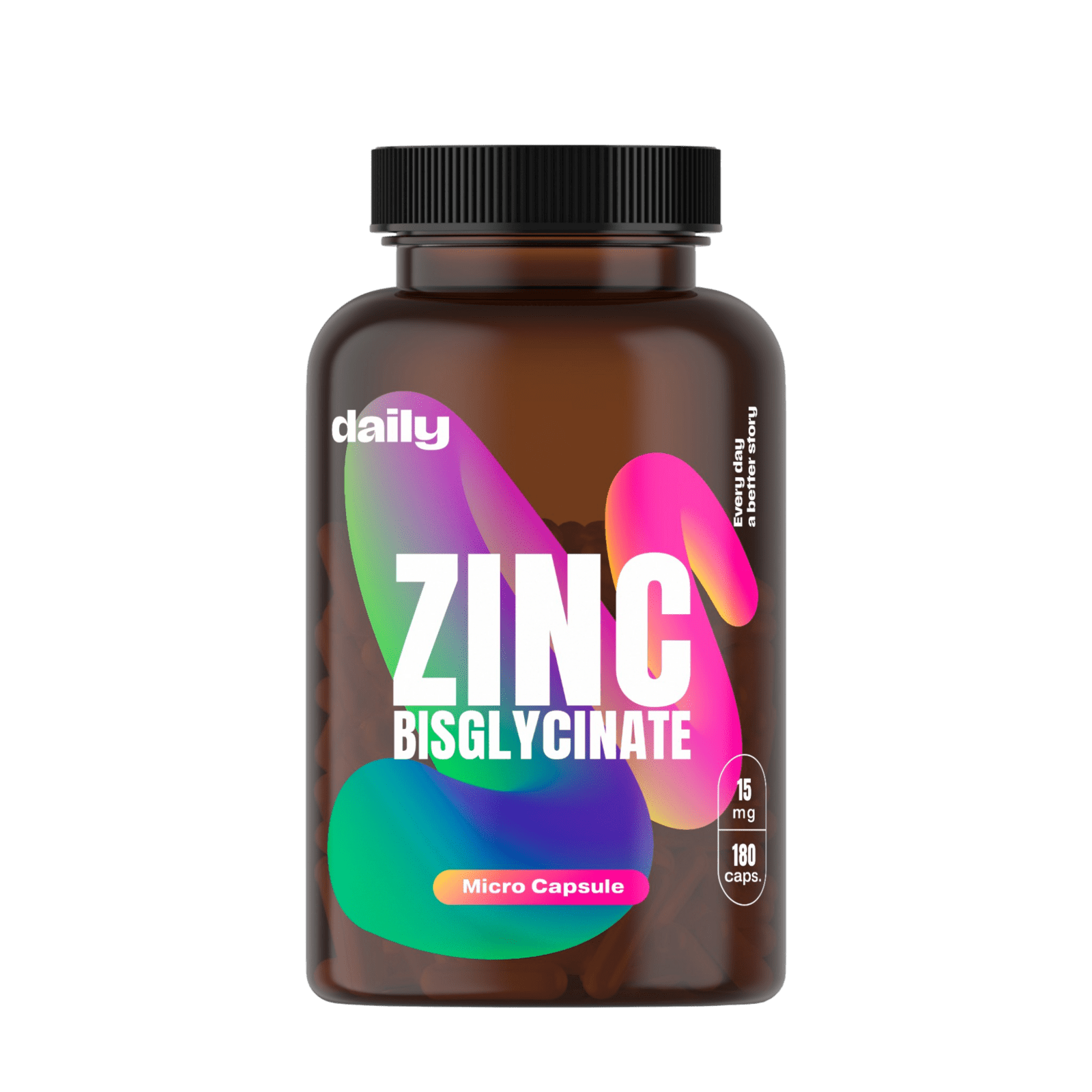 DAILY Zinc Bisglycinate 180 kapslí