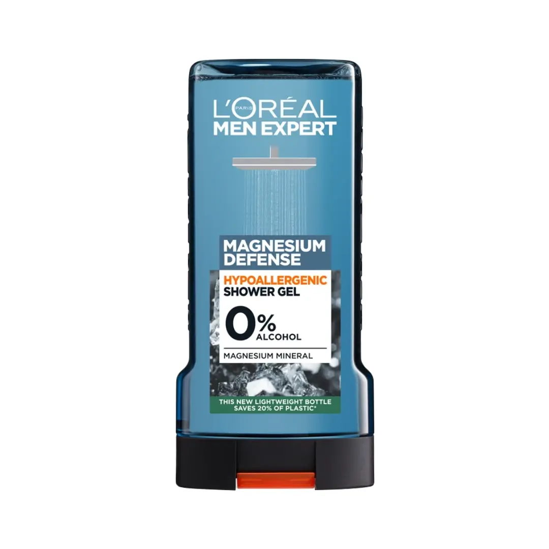 LOREAL Men Expert Magnesium Defence Sprchový gel 400 ml