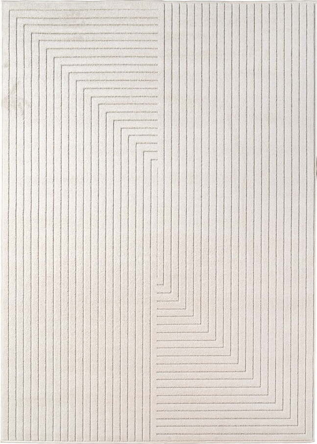 Krémový vnitřní a venkovní koberec 120x170 cm Nova 1202 – Ayyildiz Carpets