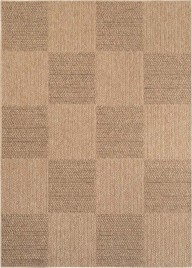 Hnědý vnitřní a venkovní běhoun 80x250 cm Timber 1405 – Ayyildiz Carpets