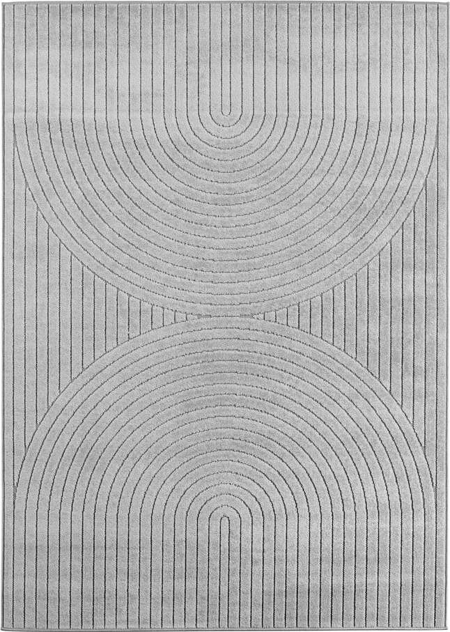 Šedý vnitřní a venkovní koberec 200x290 cm Nova 1201 – Ayyildiz Carpets