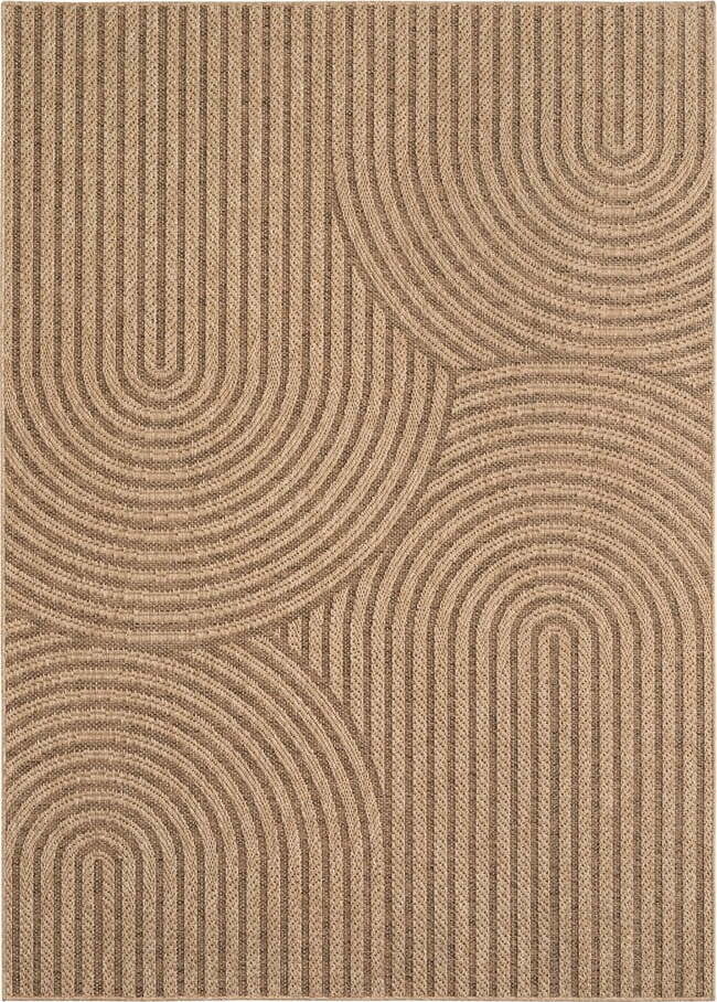 Hnědý vnitřní a venkovní koberec 160x230 cm Timber 1401 – Ayyildiz Carpets