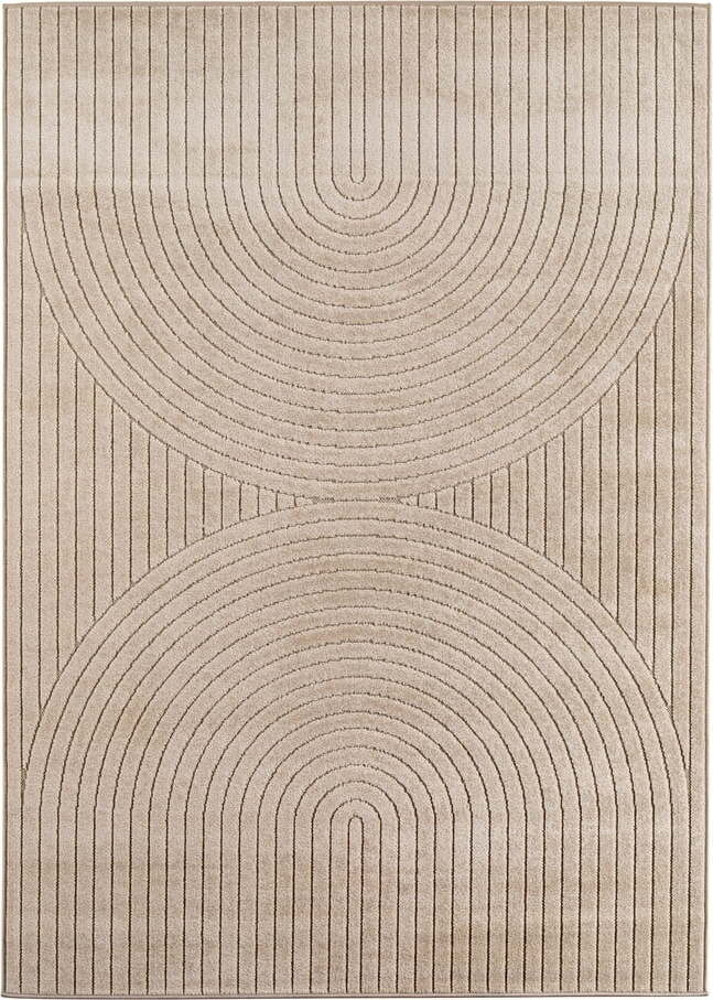 Béžový vnitřní a venkovní běhoun 80x250 cm Nova 1201 – Ayyildiz Carpets