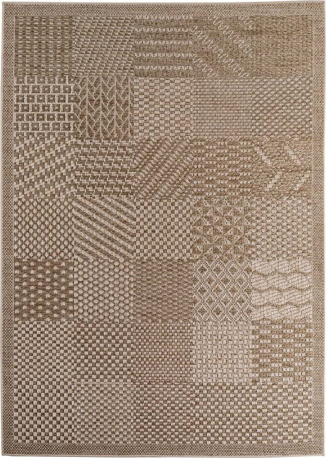 Béžový vnitřní a venkovní koberec 120x170 cm Ibiza 1902 – Ayyildiz Carpets