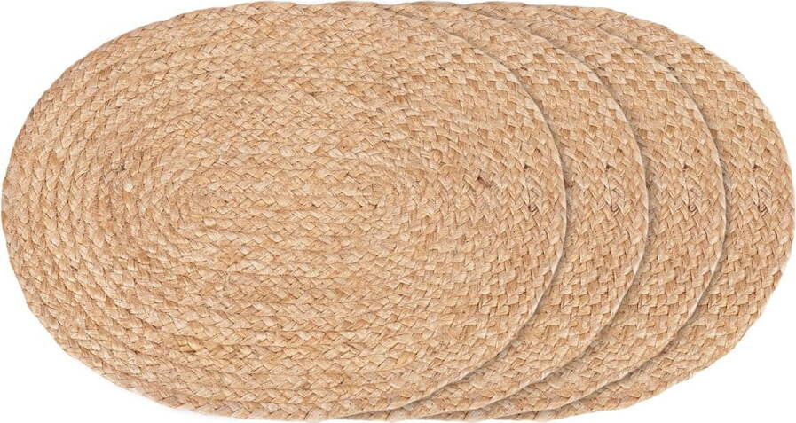 Prostírání v sadě 4 ks z juty 35x45 cm Bombay – House Nordic