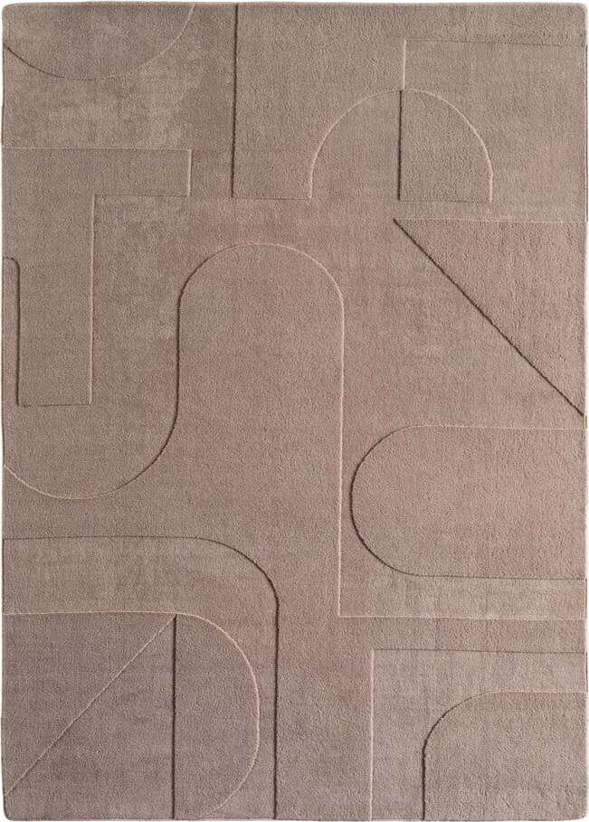 Světle hnědý pratelný koberec 140x200 cm Pompei 1614 – Ayyildiz Carpets