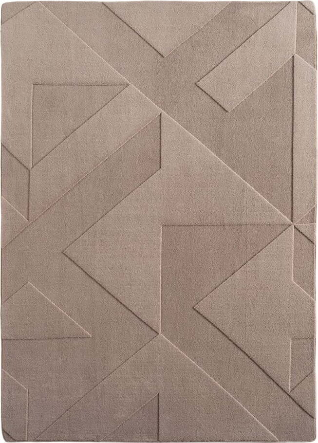 Světle hnědý pratelný koberec 140x200 cm Pompei 1613 – Ayyildiz Carpets