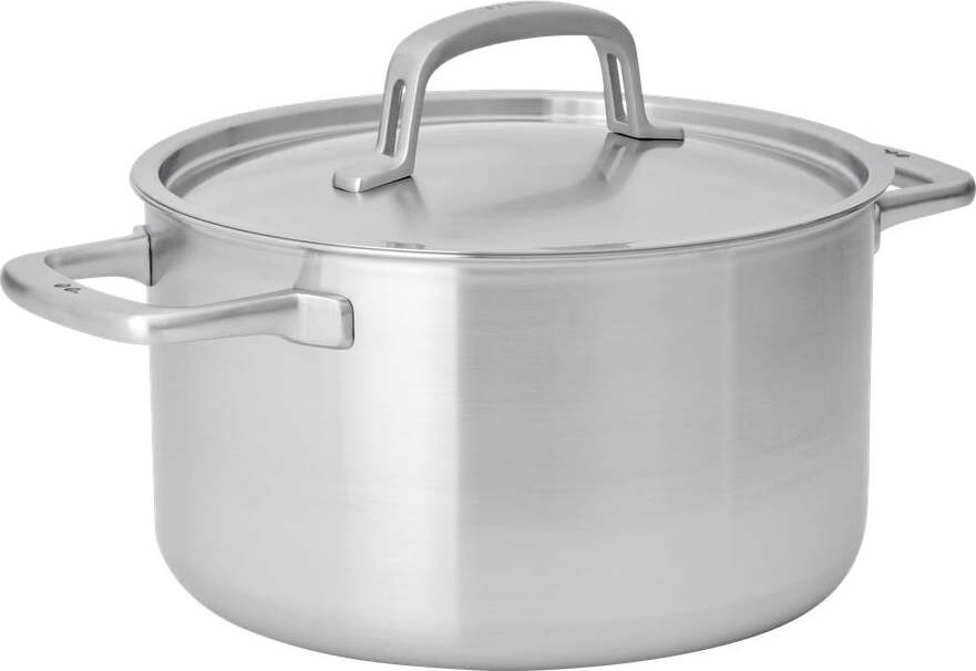 Nerezový kastrol s pokličkou na indukci 5,5 l Lucca 3.0 – FABINI