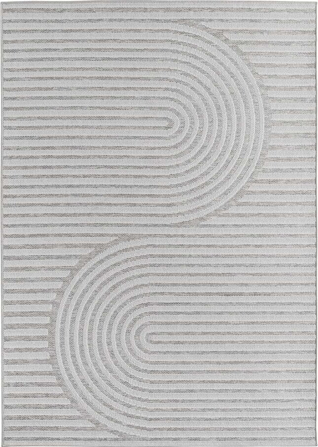 Šedý vnitřní a venkovní koberec 160x230 cm Desert 1301 – Ayyildiz Carpets