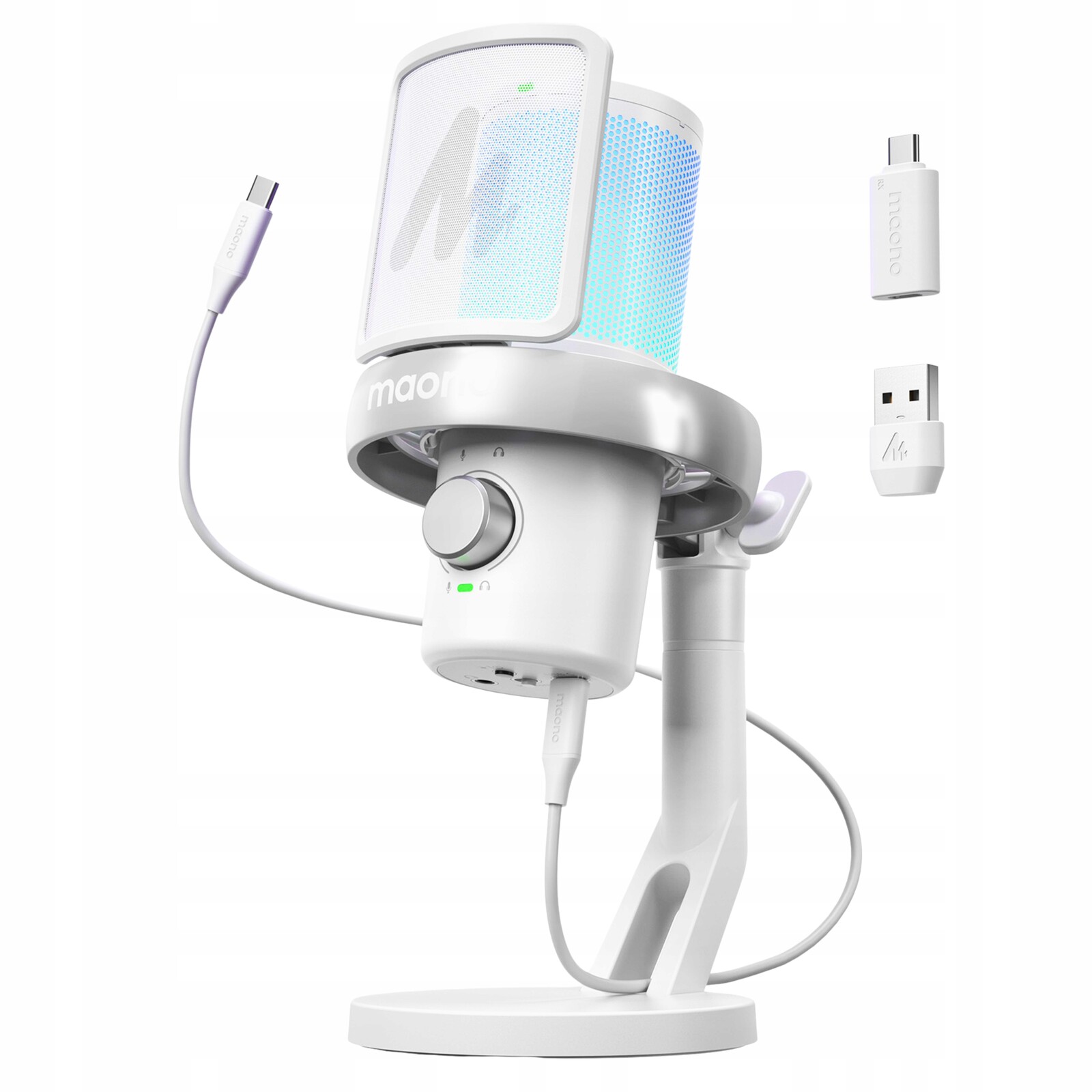 <h1>Mikrofon Maono DM40 Pro (bílý)</h1>