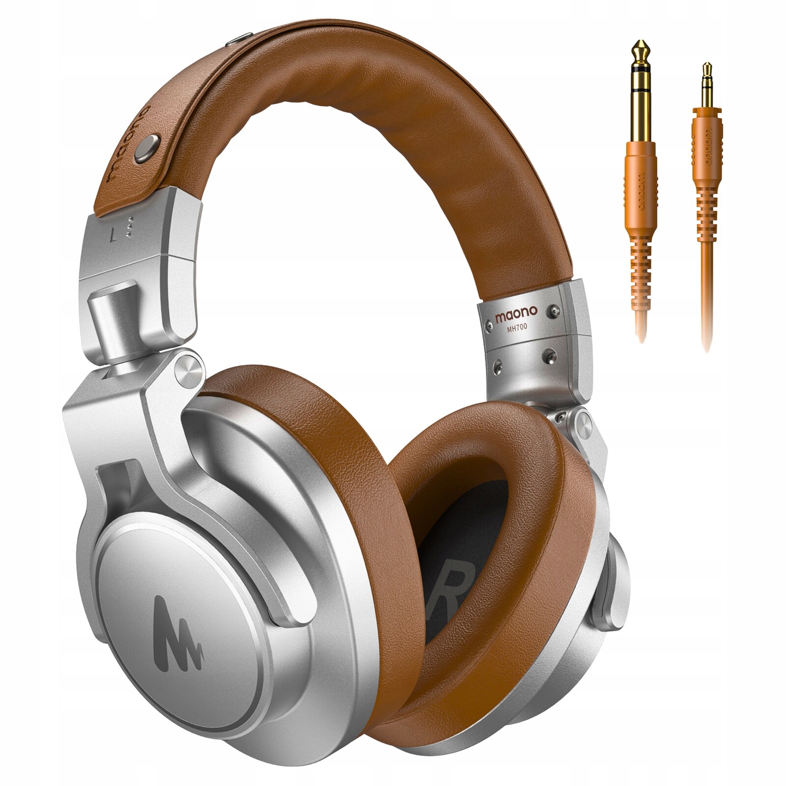 <h1>Studiová sluchátka Maono MH700 (stříbrná)</h1>