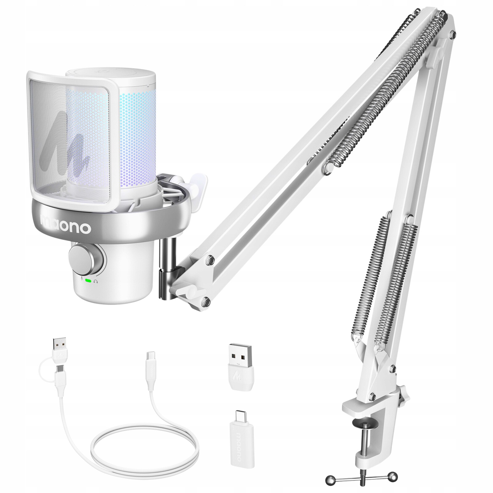 <h1>Mikrofon Maono DM40 S Pro (bílý)</h1>