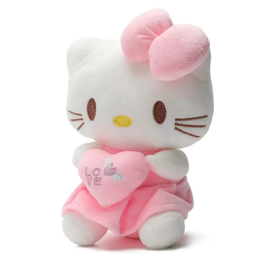 Plush Plyšová hračka Hello Kitty se srdíčkem PHPL2115