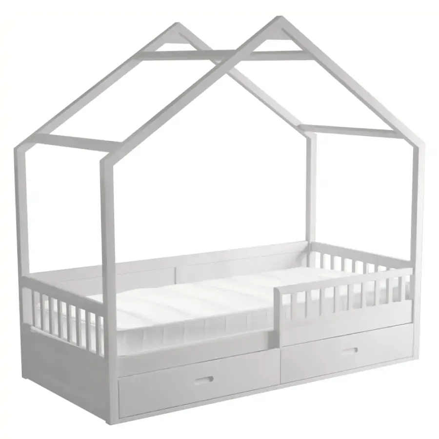 Tempo Kondela Montessori postel BIANKA 90x200 - bílá