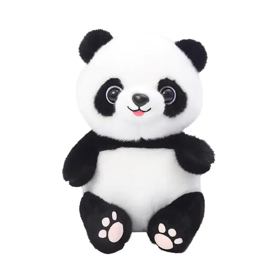 Plush Plyšová hračka Usměvavá panda PHPL2146