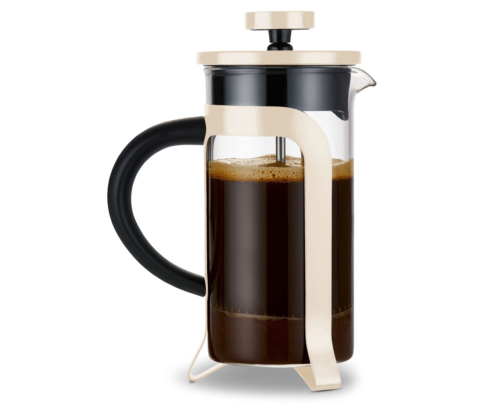 Tchibo - Konvička french press 300 ml - barva: béžová