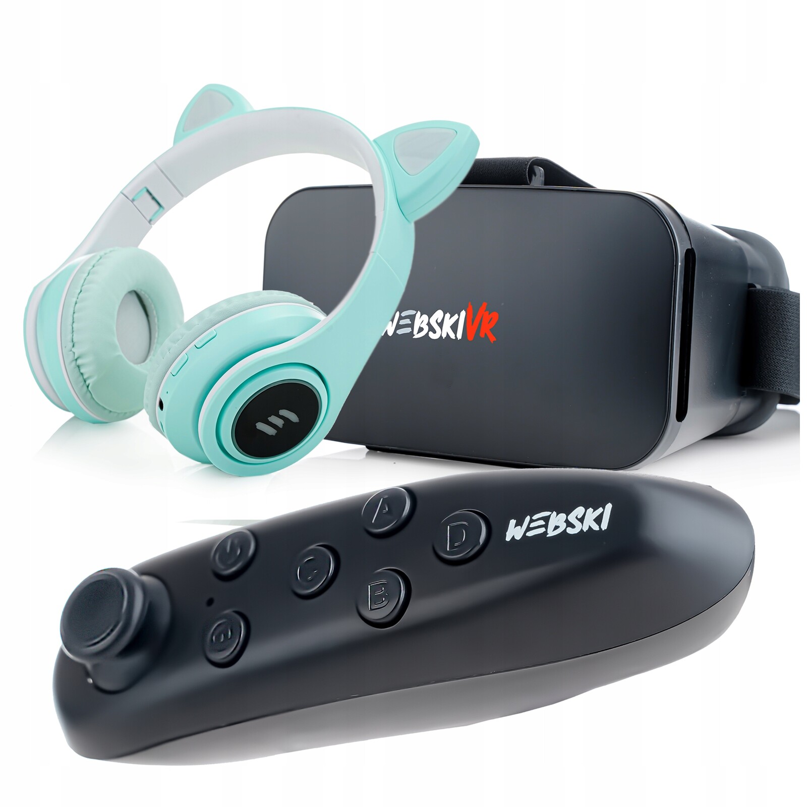 Brýle Vr 3D Virtuální Pro Herní Telefon Sada Virtual Box 360