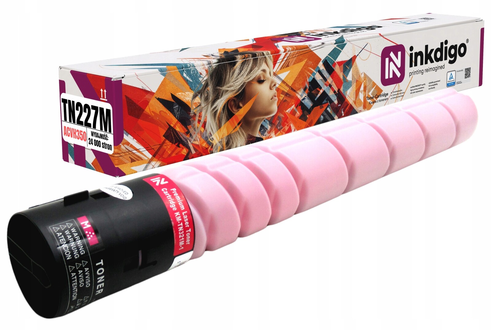 Náhradní toner TN227M pro tiskárnu Konica Minolta Bizhub C257i