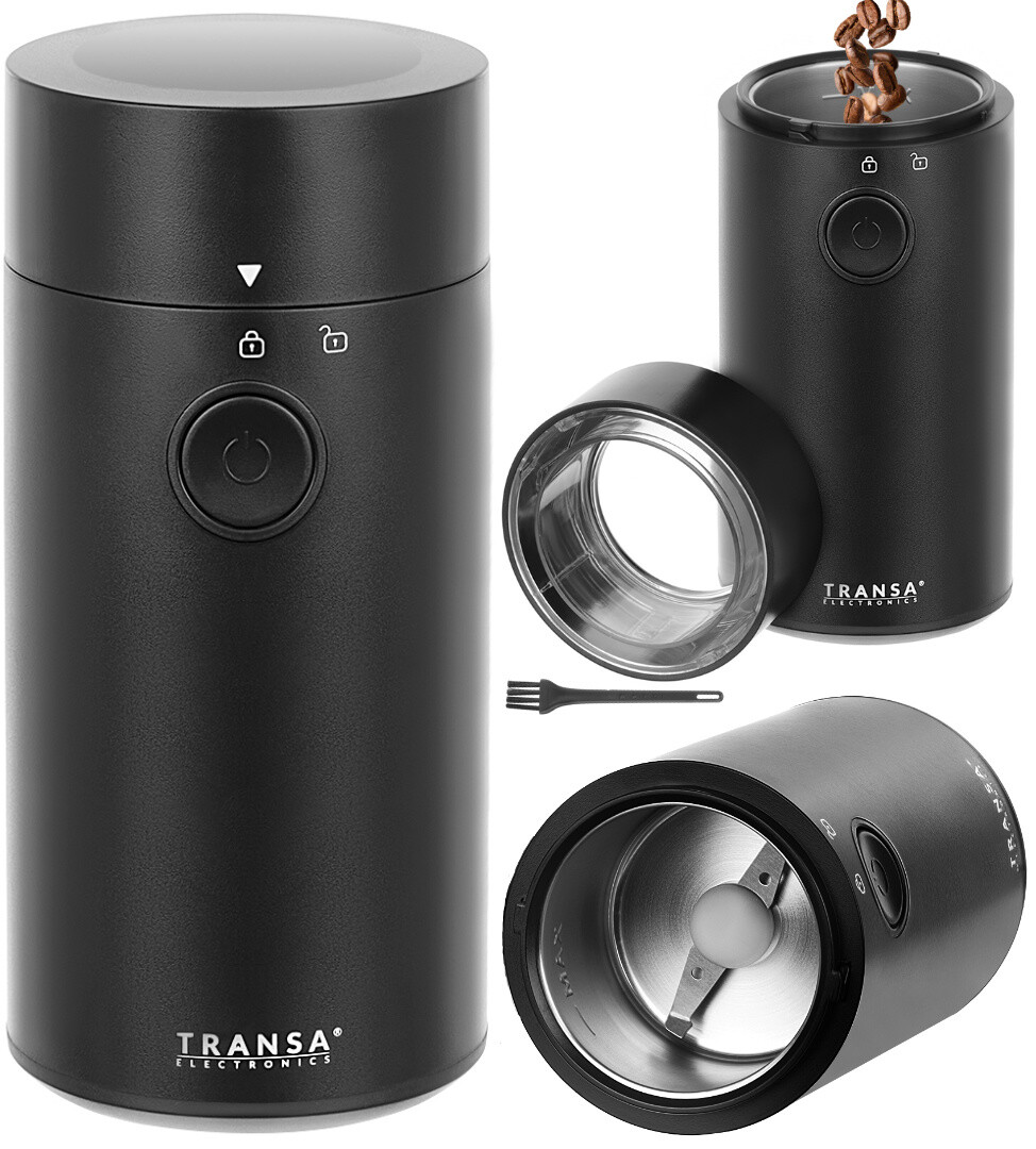 Elektrický mlýnek na kávu Nerezová Ocel Výkonný 200 W