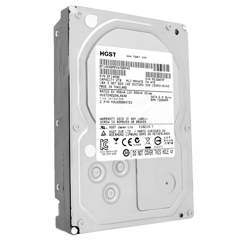 Pevný disk Hgst UltraStar 7K4000 HUS724020ALA640 2TB Sata III 3,5