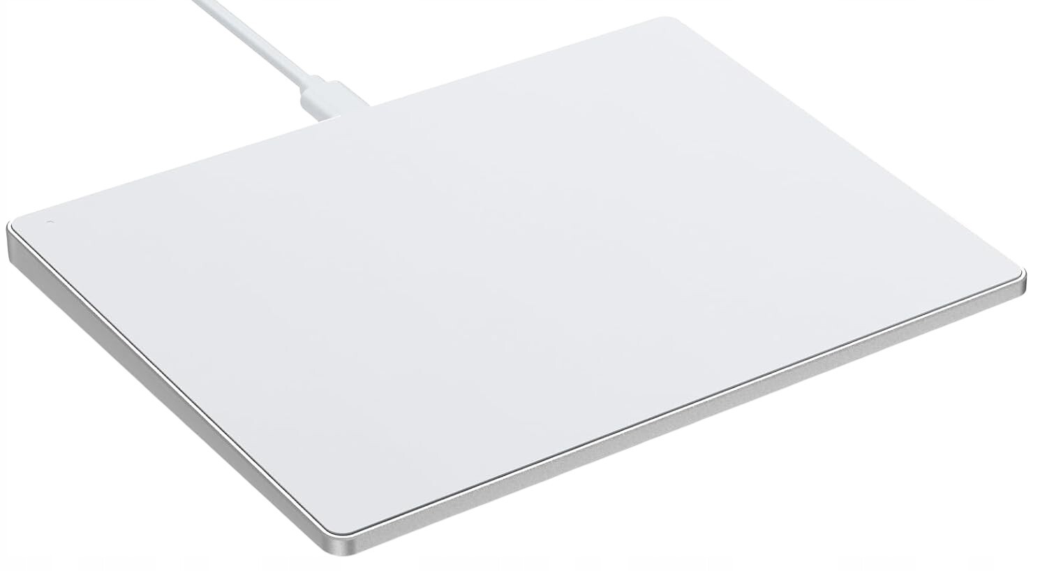 Seenda Touchpad Bílý pro počítač Kabelové hladítko Tvrzené Sklo