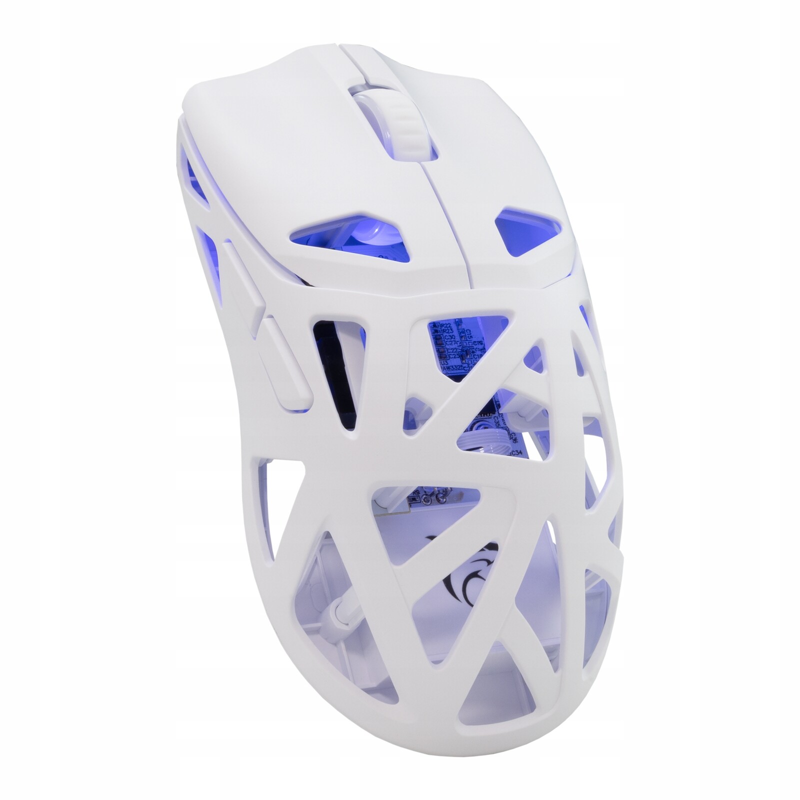 Bezdrátová myš herní myš White Shark Dagonet 24.000DPI- Bílá-Wireless