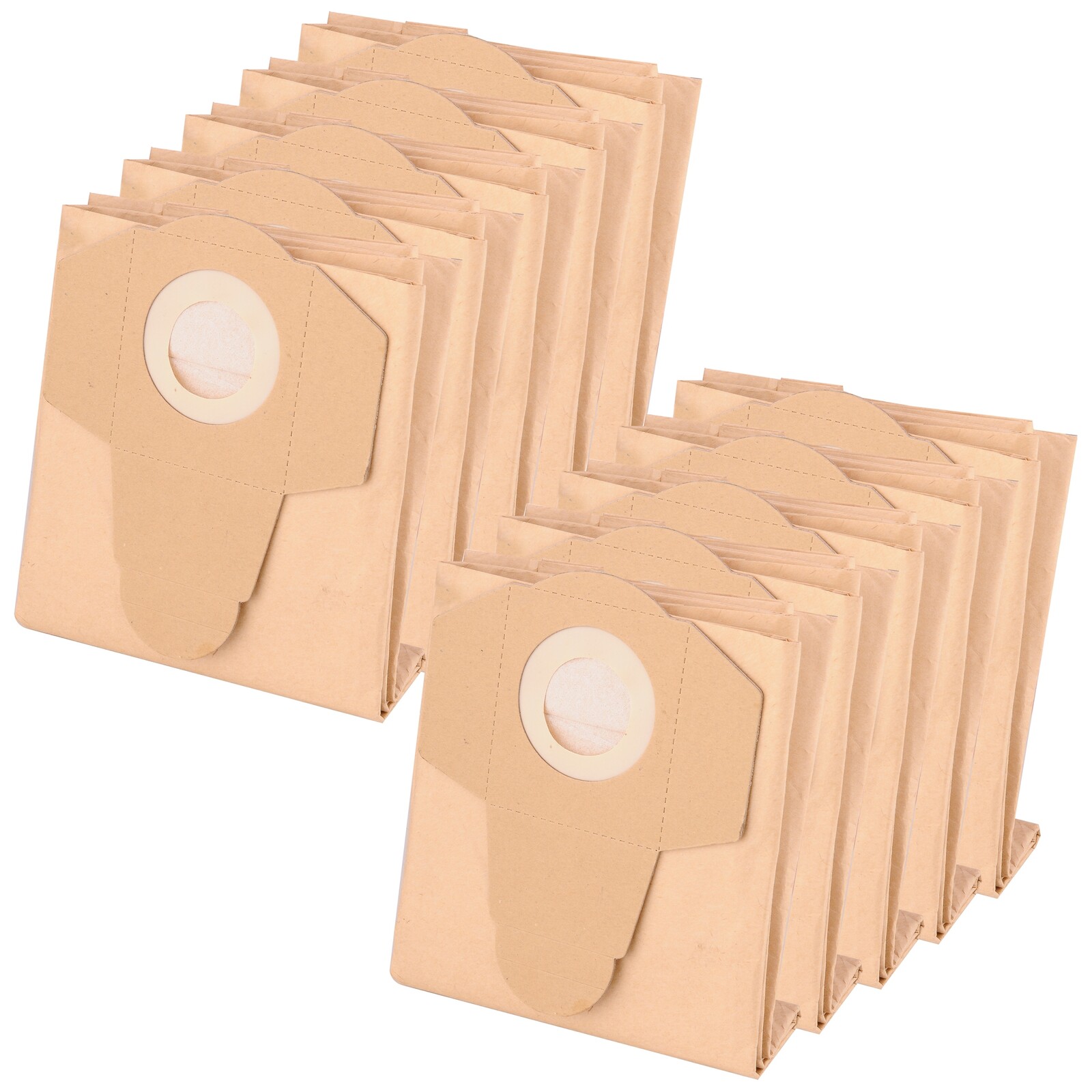 10 x Papírový Sáček Do Průmyslového Vysavače Silný Univerzální Filtr