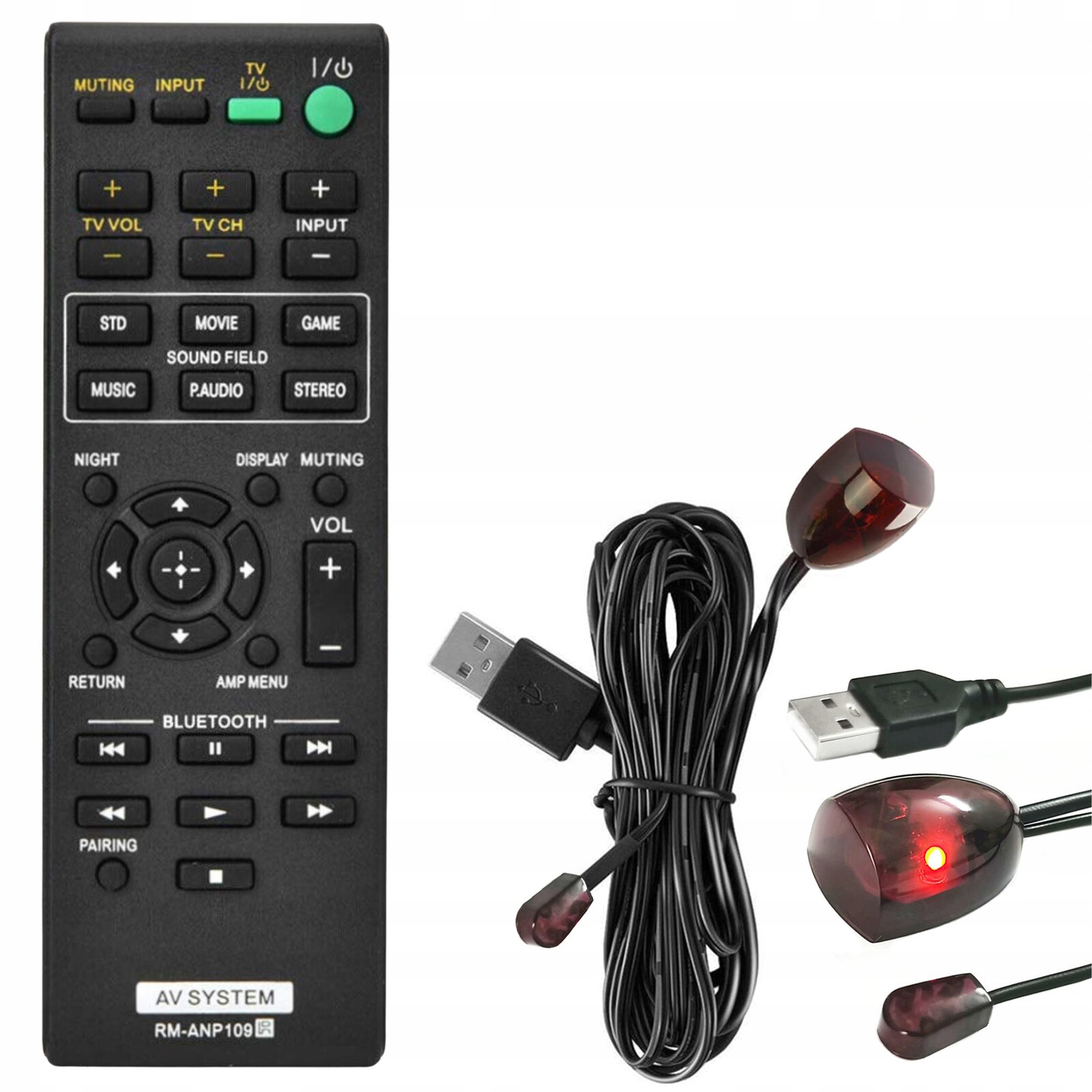 Dálkové Ovládání Pro Soundbar Sony HT-CT260W HT-CT260H HT-CT260HP HT-CT660 Kabel Ir